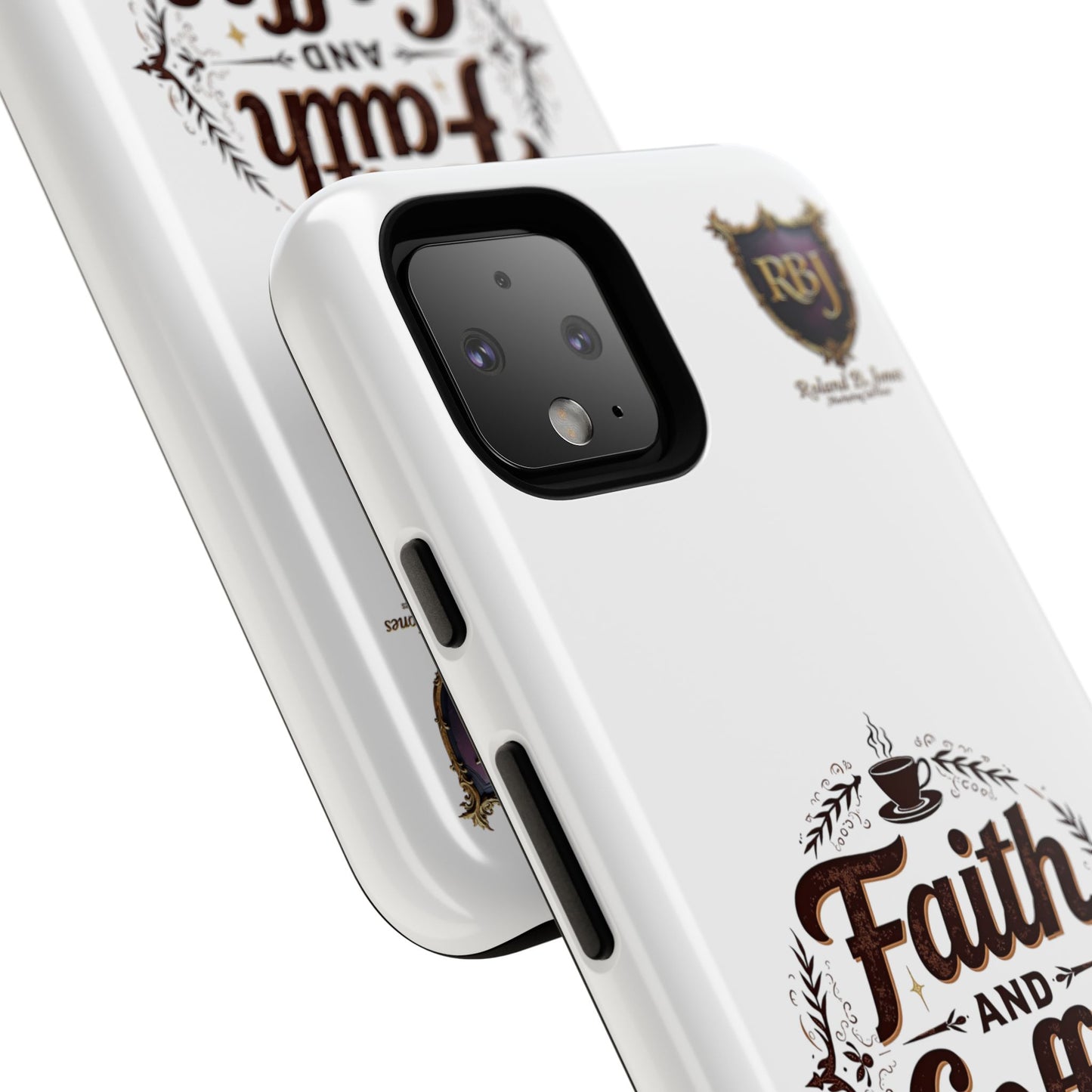 Faith and Coffee Phone Case