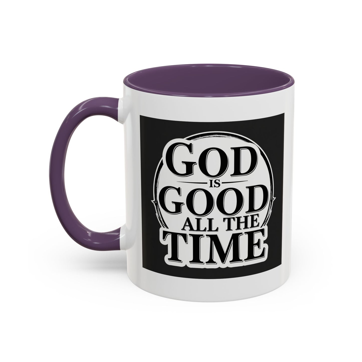 "God Is Good" Accent Coffee Mug