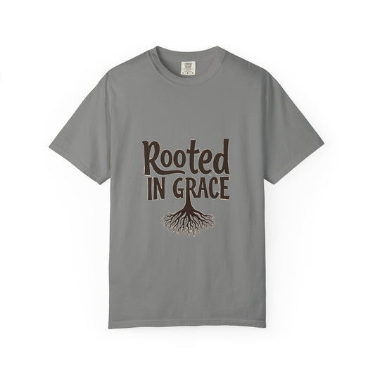 Rooted in Grace Unisex Garment-Dyed T-Shirt