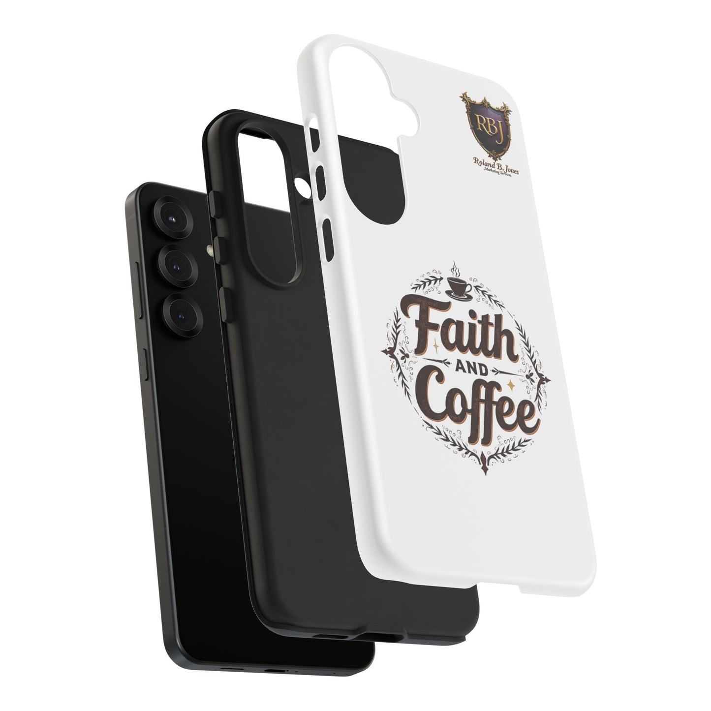 Faith and Coffee Phone Case