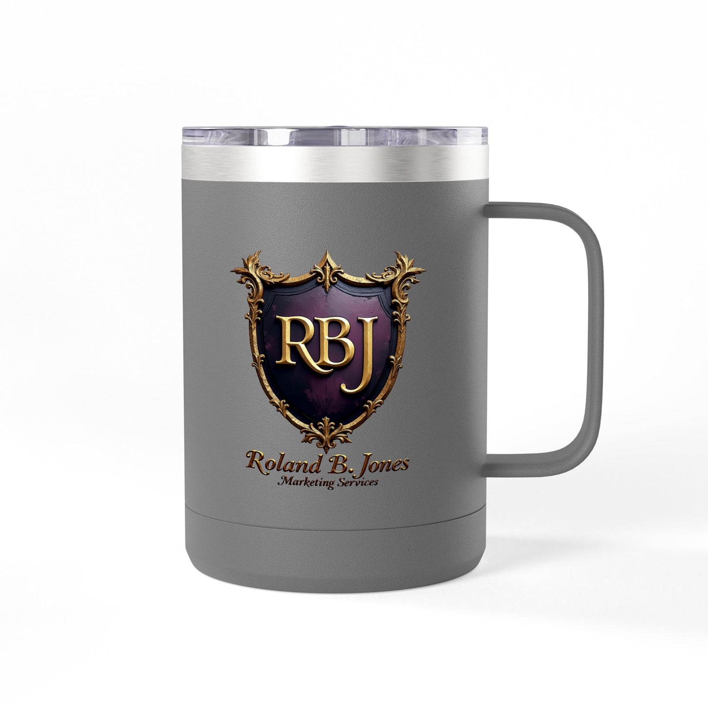 "Faith and Coffee" 15oz Insulated Tumbler