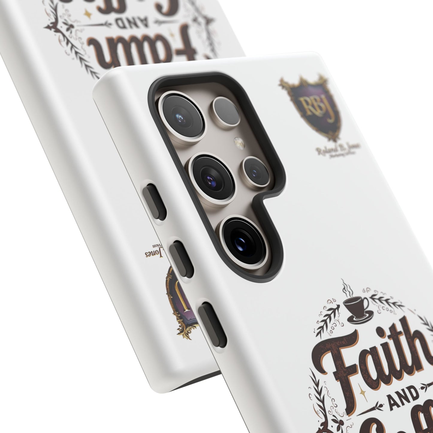 Faith and Coffee Phone Case