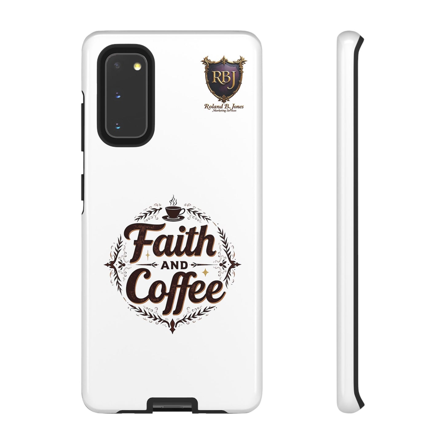 Faith and Coffee Phone Case