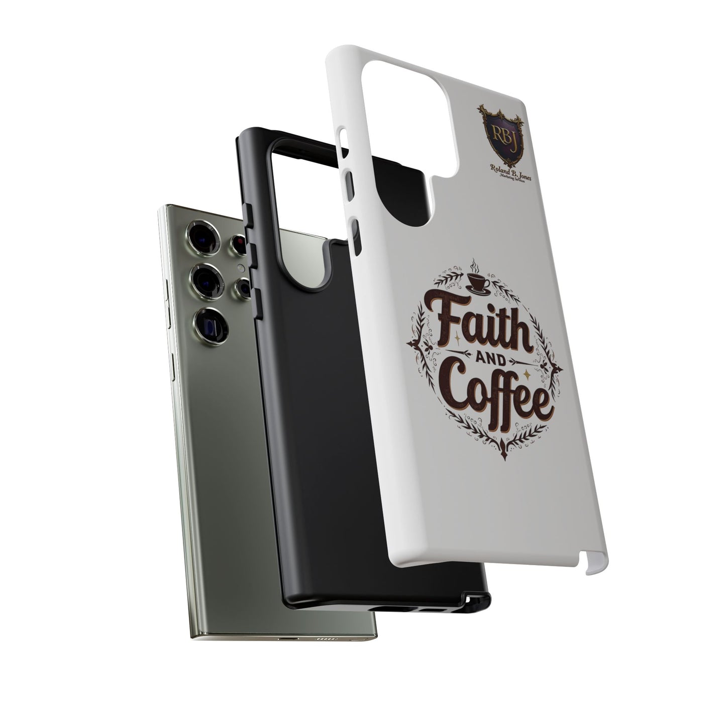 Faith and Coffee Phone Case