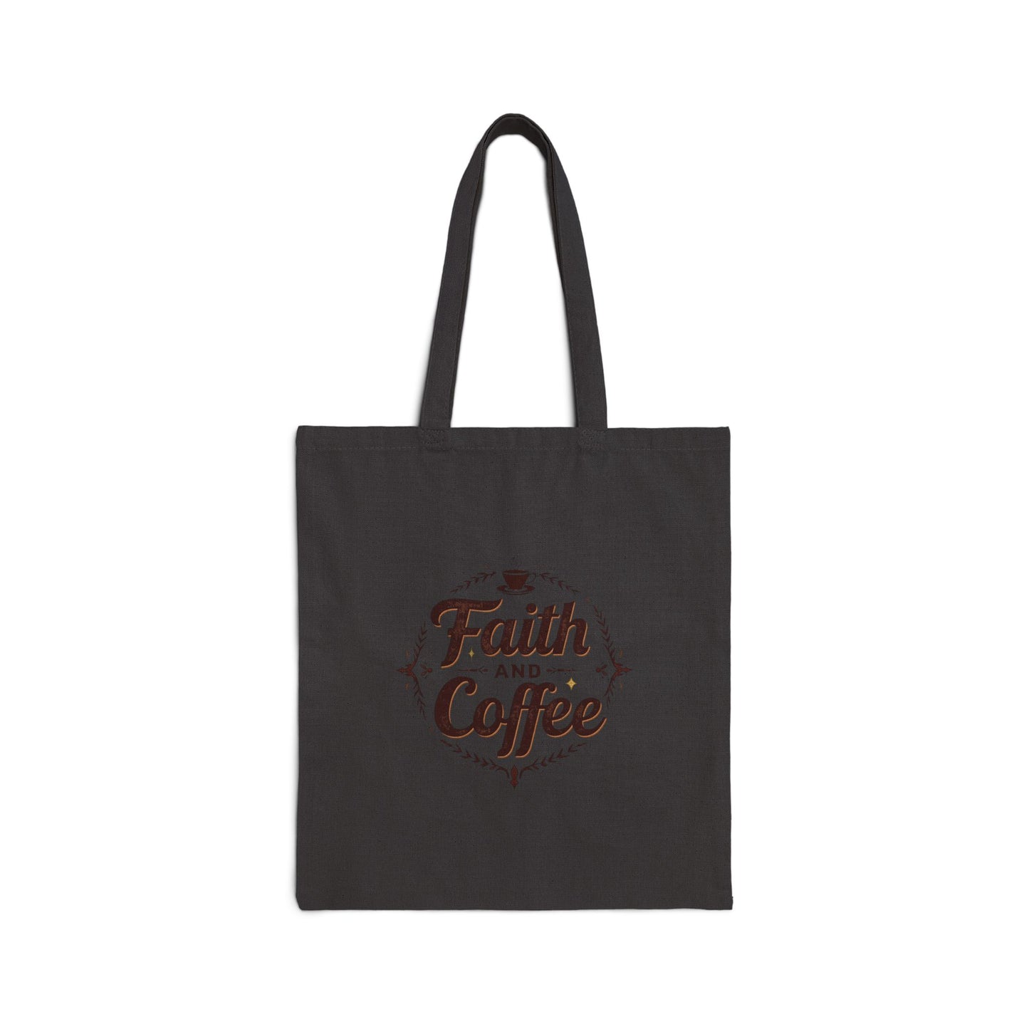Faith and Coffee Tote Bag