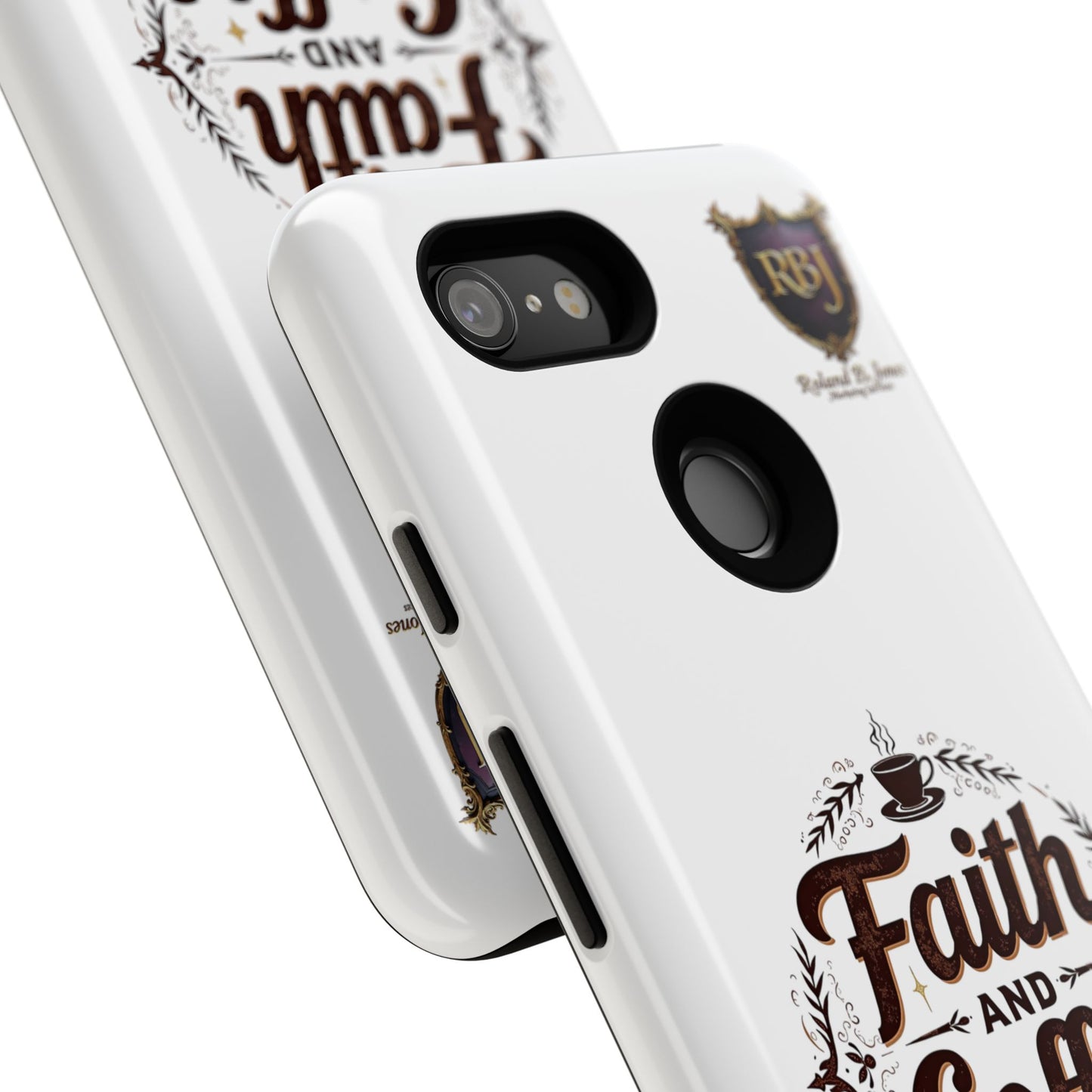Faith and Coffee Phone Case