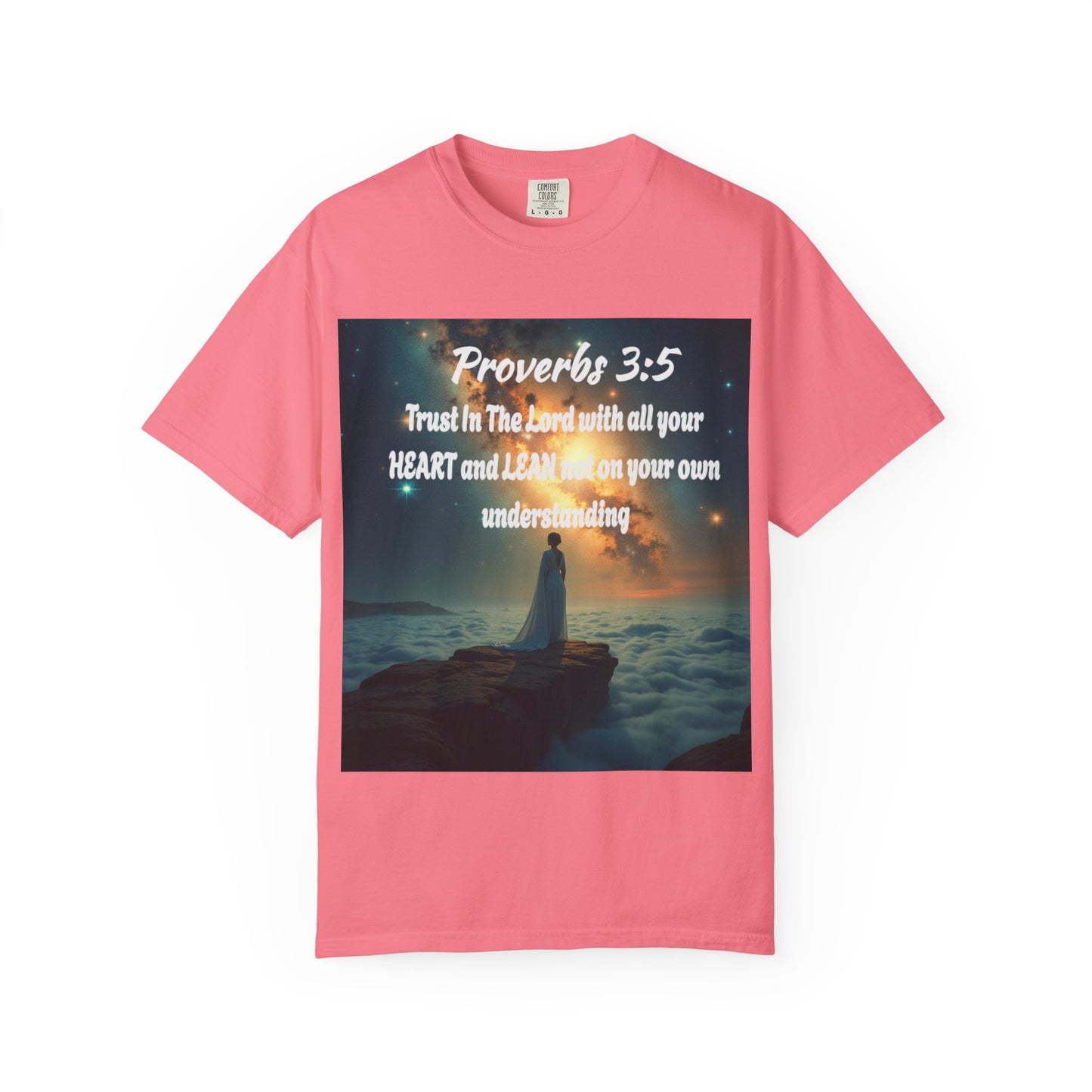"Proverbs 3:5" Inspirational Trust Tee