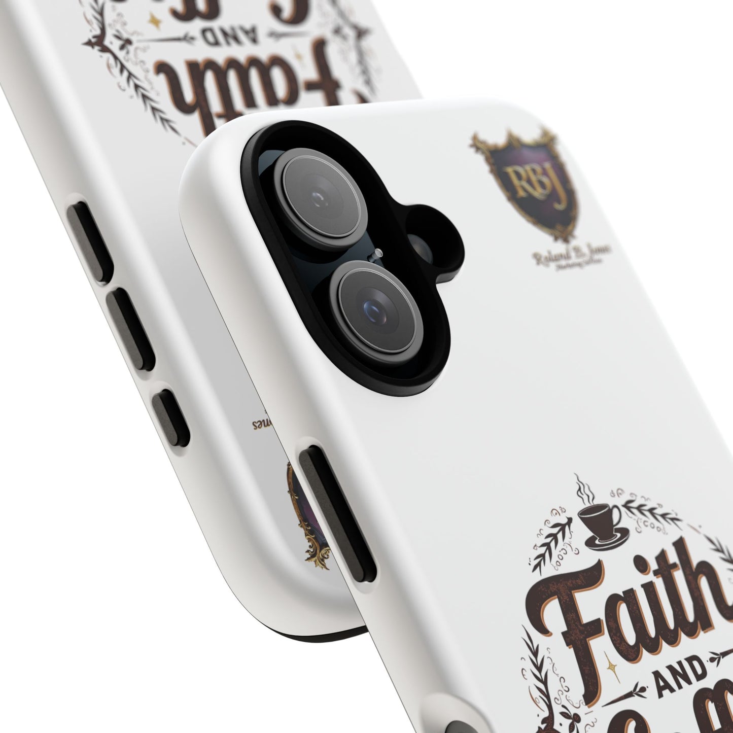 Faith and Coffee Phone Case