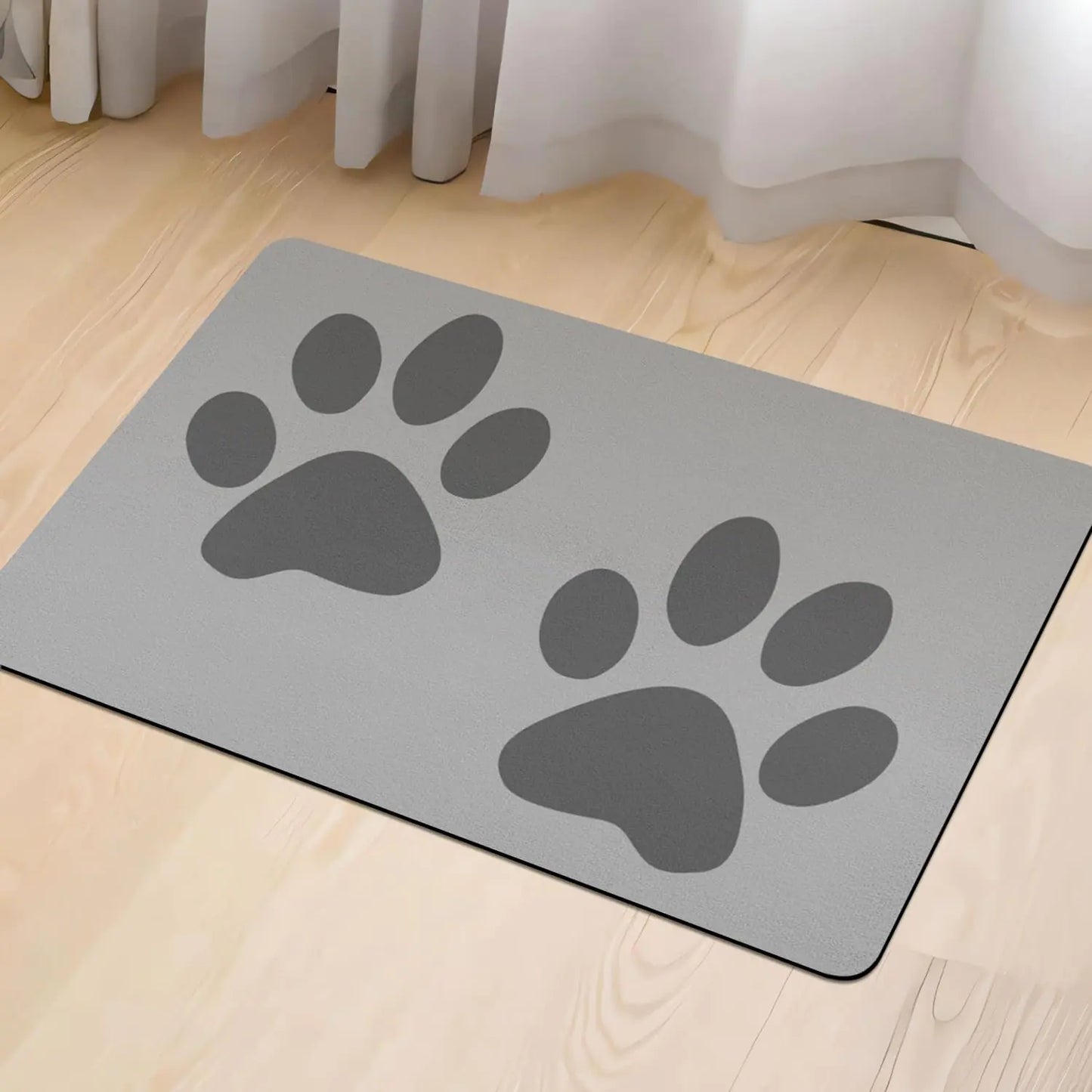 Dog Food Mats for Floors Absorbent Quick Dry